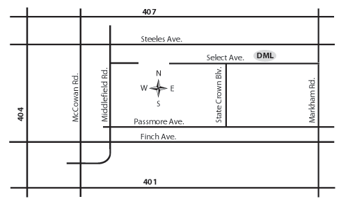 DML Location Map